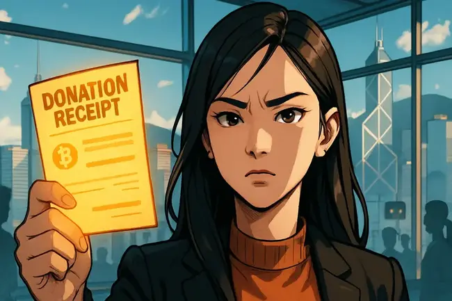 幣圈知名 KOL 身陷「詐捐門」，伊丽莎白被質疑偽造香港火災捐款憑證