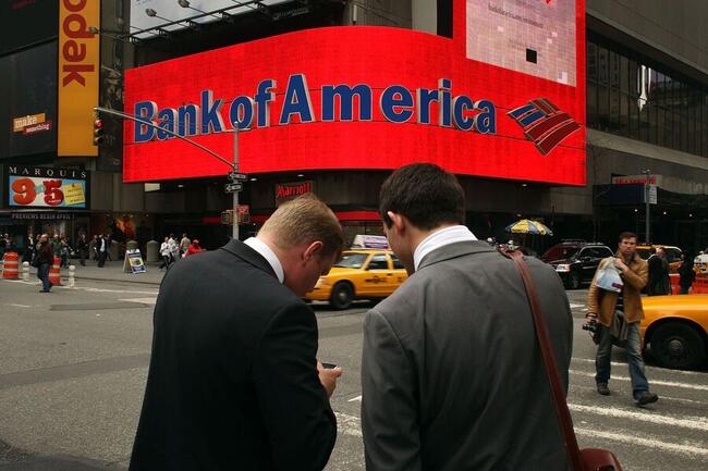 Bank of America разрешает финансовым консультантам рекомендовать до 4% инвестиционного портфеля в биткоин