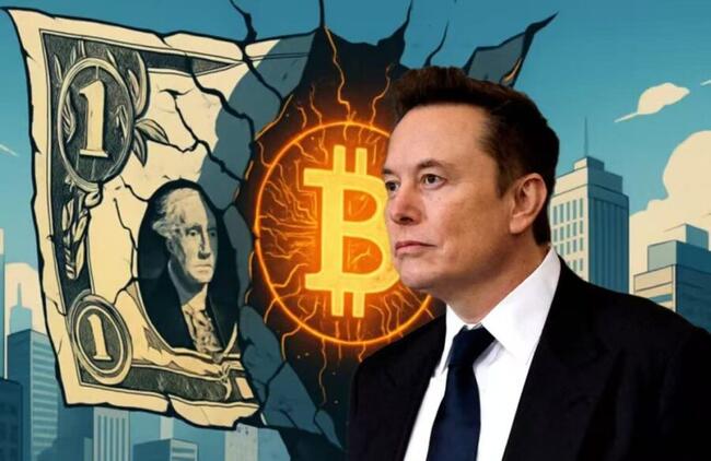 馬斯克：美國「債務危機」將引爆比特幣，能源才是真貨幣