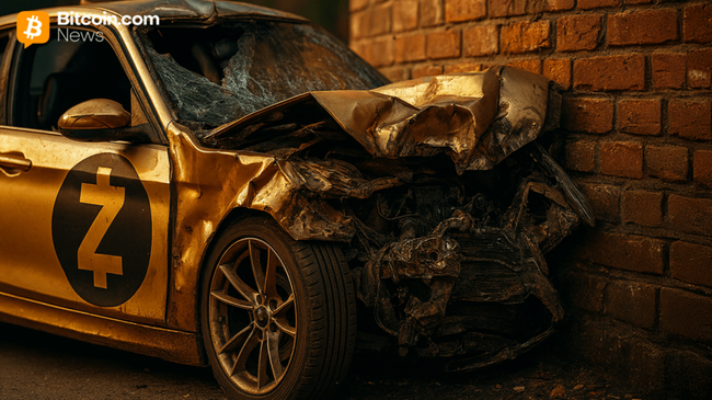 Zcash обвалилась: с пика $700 до $316 за две недели