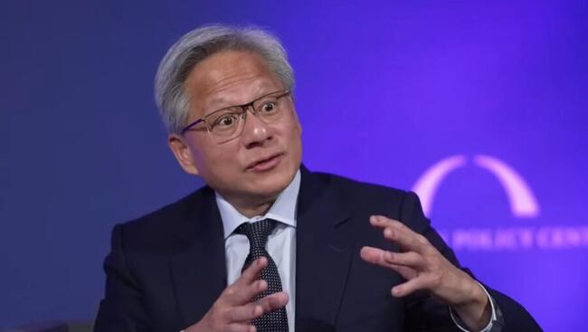 黃仁勳親口解釋比特幣！BTC是「能源轉換貨幣」能傳送到任何地方