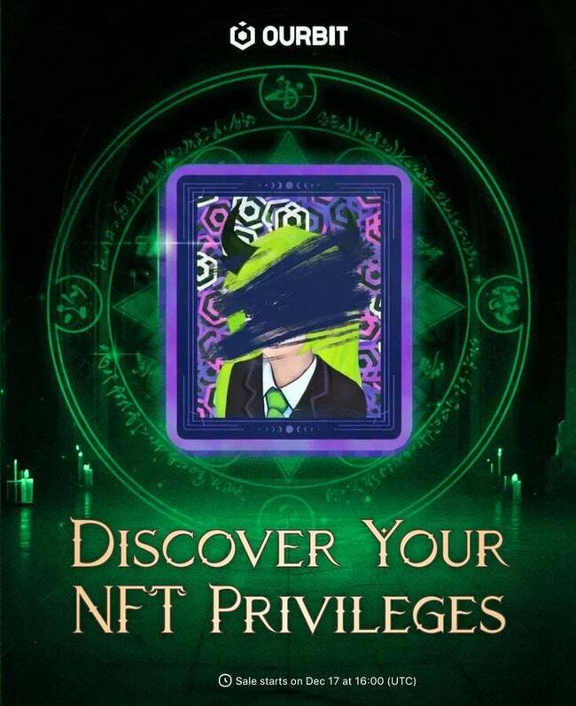Ourbit SuperCEX 向用戶空投限量創世 NFT，12 月 18 日認購即將開啟