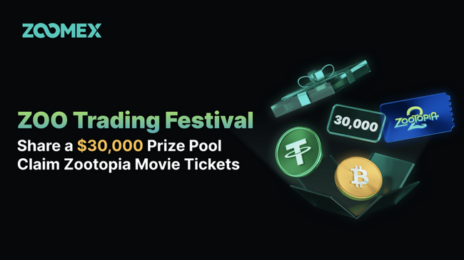 Zoomex lance le “ZOOtopia Trading Festival” avec un airdrop de 30 000 USDT et des récompenses exclusives pour la communauté