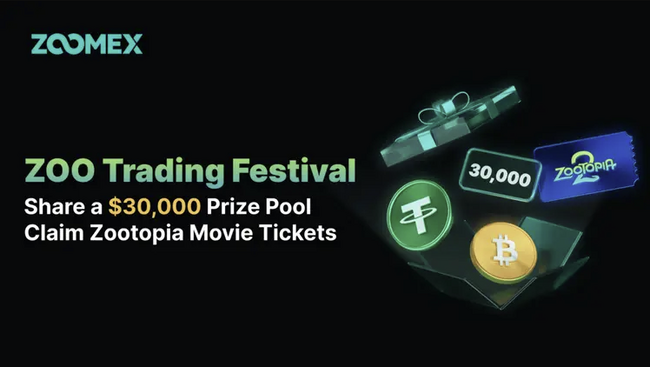 Zoomex startet „ZOOtopia Trading Festival“ mit einem 30.000 USDT Airdrop und exklusiven Community-Belohnungen