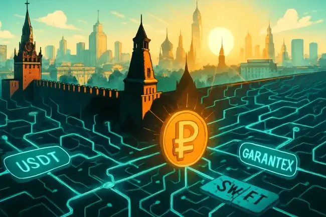 被趕出 SWIFT 的俄羅斯，被迫建立起一個加密經濟網路