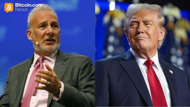 Trump pense que Peter Schiff est un « perdant » et un « idiot »
