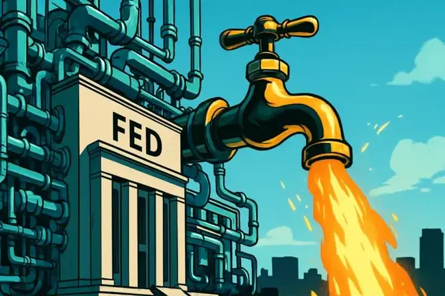 印鈔機又開了！美國聯準會啟動「儲備管理購買計劃」，12/12 起 30 天內要買 400 億美元短期國債