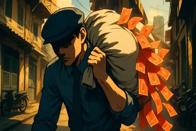 越南河內還劍湖拆遷戶一夜暴富！50坪老屋換170億越南盾，政府扛麻袋發現金