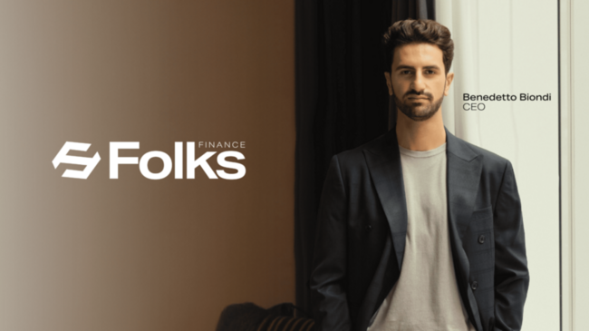 專訪》Forbes 30 under 30、Folk Finance 創辦人 Benedetto：解決用戶使用門檻是將 DeFi 原罪去除的過程