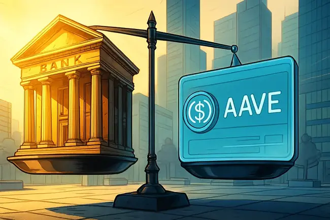 為何銀行的盈利能力是 DeFi 借貸協議的 10 倍？