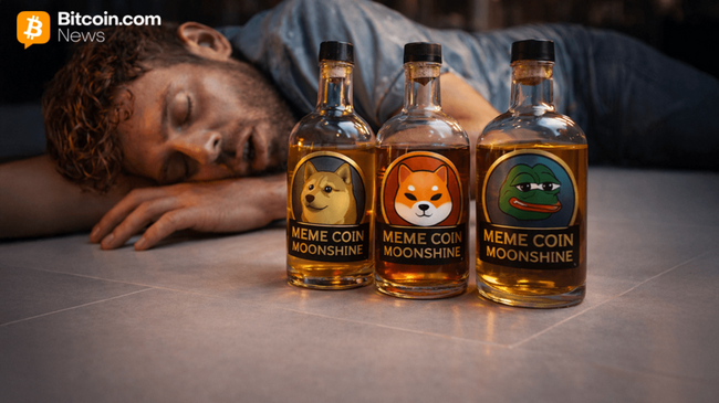 Meme-Coins-Kater 2025 verschärft sich, da sich die wöchentlichen Verluste anhäufen