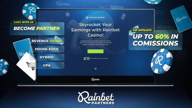 Rainbet Partners усиливает производительность крипто-аффилиатов с высокими конверсиями и конкурентоспособными ставками.