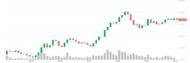Le Bitcoin dépasse les 87 000 $, le yen chute alors que la Banque du Japon augmente les taux d'intérêt