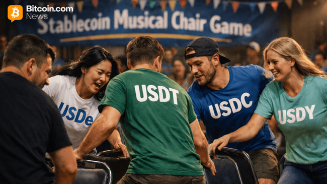 Stablecoin-Sektor stagniert nahe $310 Mrd., während große Namen Plätze tauschen