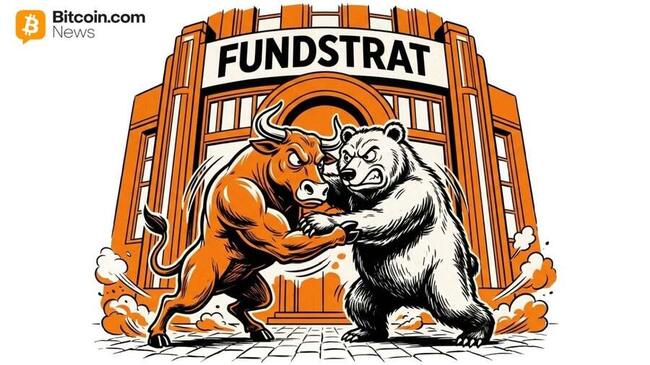 Быки и Медведи: Две Стороны Прогнозов Fundstrat для Криптовалютных Рынков