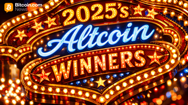 Pièces de confidentialité et jetons adossés à l’or en tête des gagnants Altcoin de 2025