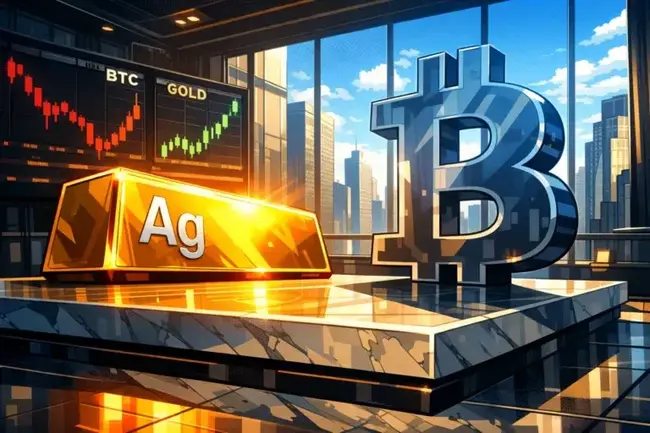 美元地位動搖？分析師：2026 年黃金與白銀將繼續上漲，比特幣有望迎補漲行情