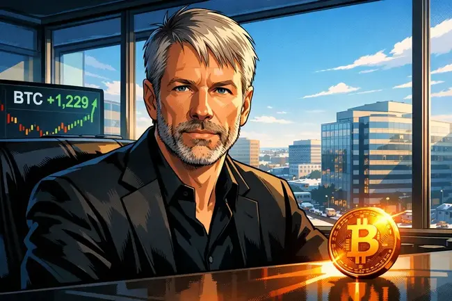 微策略 Strategy 再砸 1 億美元買入 1229 枚比特幣，總持倉突破 67.2 萬枚 BTC