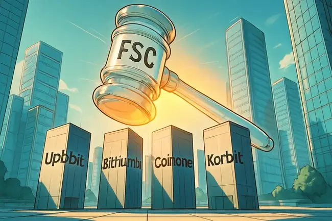 韓國擬限交易所大股東持股不超20%，Upbit、Bithumb 等四大平台恐被迫重組