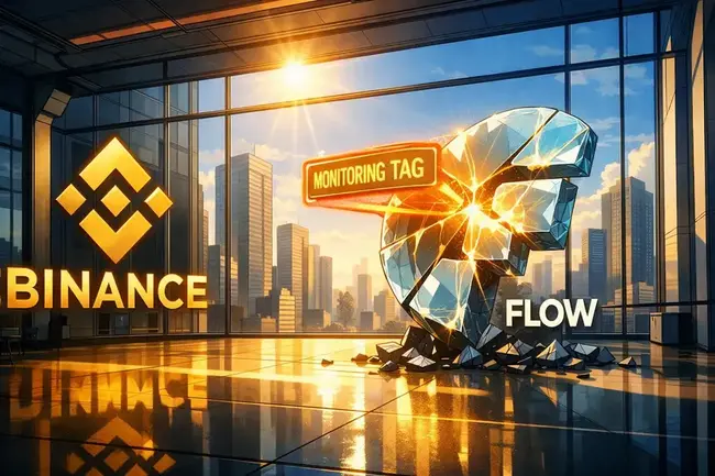 FLOW跌至0.075美元創歷史新低！幣安添加監控標籤引發下架危機，市場信心再受衝擊