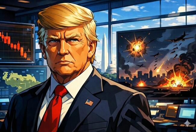 川普下令轟炸委內瑞拉首都！比特幣應聲跌破9萬鎂、ETH緊守3100