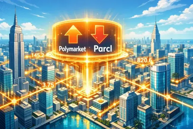 Polymarket推出房地產預測市場！採Parcl每日房價數據，$PRCL噴漲100%