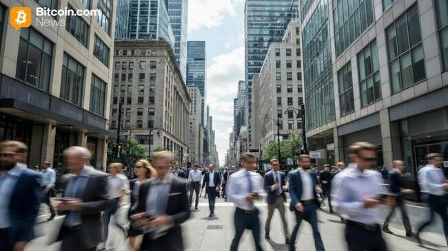 Учреждения только что переключили рычаг: Уолл-стрит на полном ходу врывается в криптовалюту