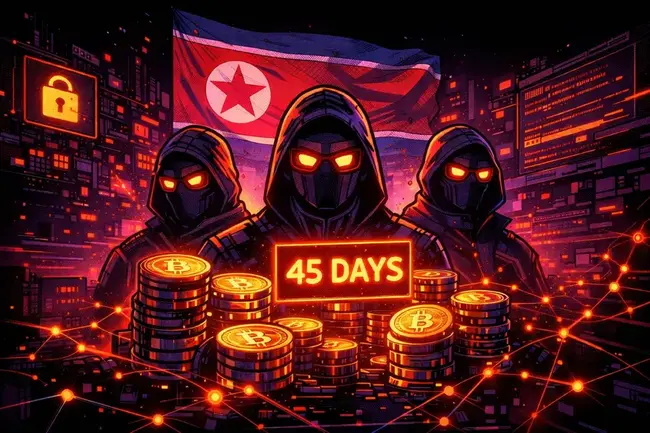北韓駭客 2025 年盜竊創紀錄：竊取 20.2 億美元加密貨幣，洗錢周期約 45 天
