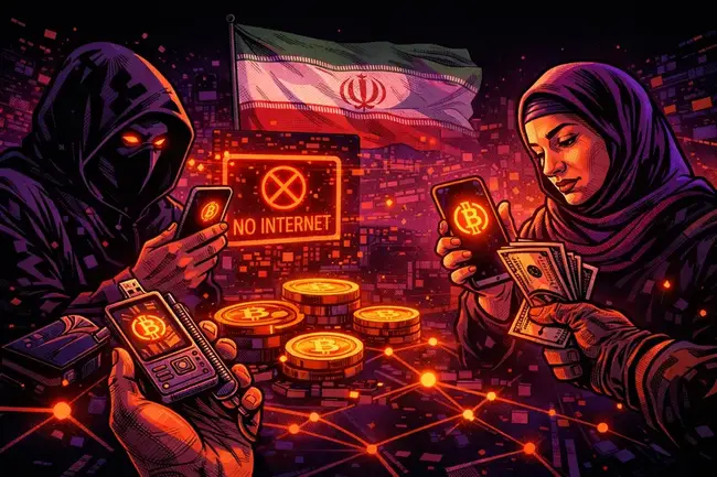 伊朗全國斷網，但人民在使勁各種方法用加密貨幣