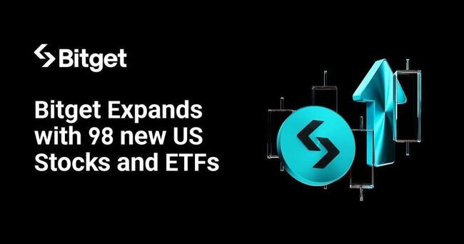 Bitget расширяет сотрудничество с Ondo, добавляя 98 новых акций и ETF США