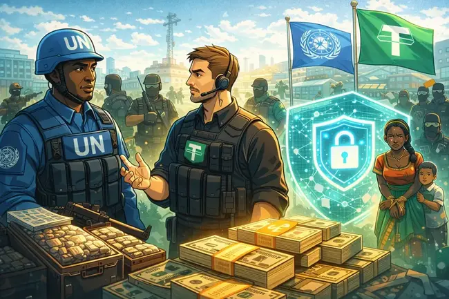 Tether 合作聯合國：加強改善非洲毒品犯罪、網路安全、保護人口免受販賣