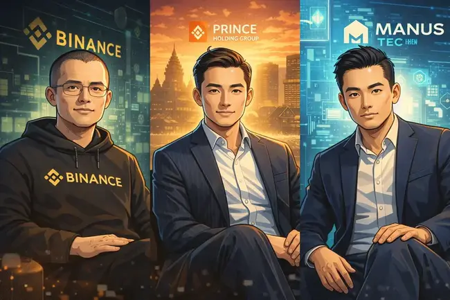 三位CZ的不同故事：幣安趙長鵬、太子集團陳志、Manus  CZ Chen