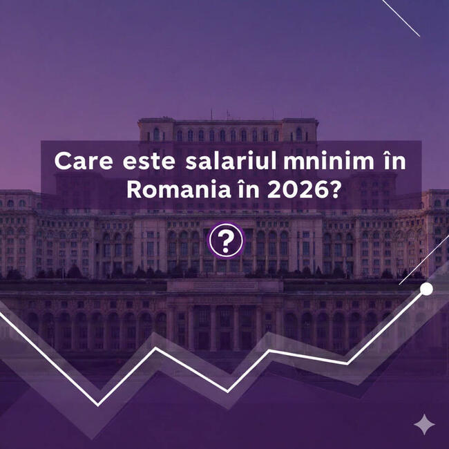 Care este salariul minim pe economie în România în 2026?