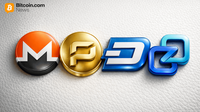 Monero erreicht neues Allzeithoch, während Privacy-Coins steigen, ZEC stagniert und ARRR durchstartet.