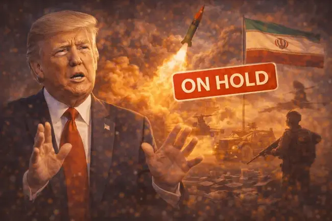 川普「暫緩攻擊伊朗」但仍部署美軍：他們向我保證停止追殺抗議民眾