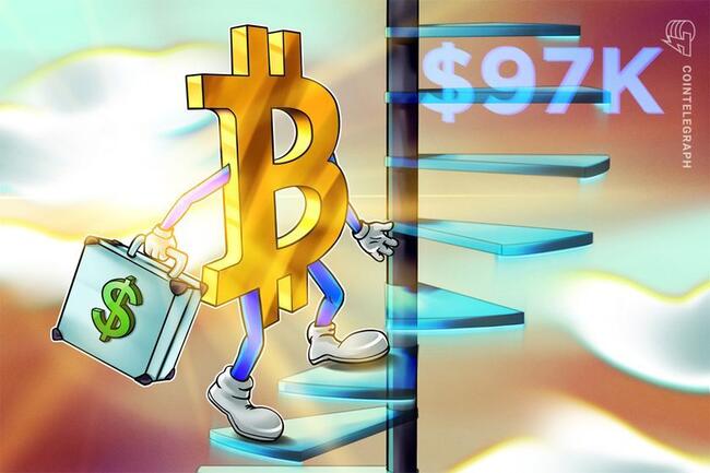 Enflasyon verilerine rağmen Bitcoin 97.000 dolara çıktı