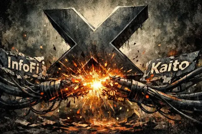 馬斯克 X 平台一刀砍死 InfoFi！相關應用 API 存取權限全撤銷，KaitoAI 遭暴擊幣價慘跌 15%