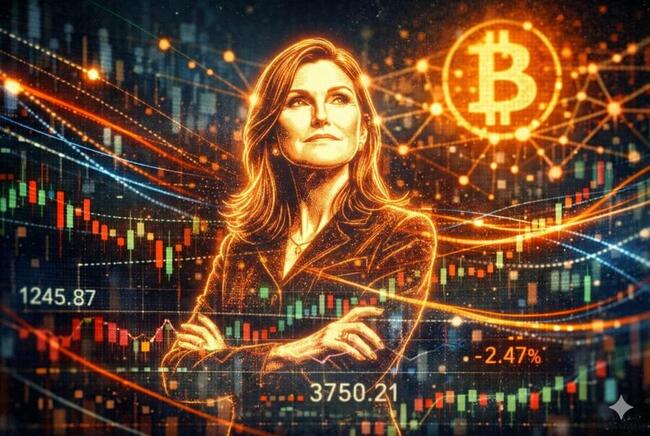 女股神Cathie Wood的2026展望報告》比特幣與其他資產「低相關」成為風險分散重要工具