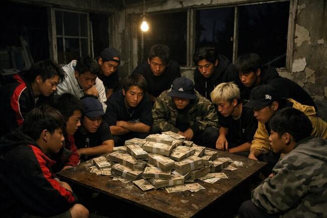 16個日本少年在廢棄空屋「翻出1億日圓」，揮霍玩樂買毒品露出馬腳