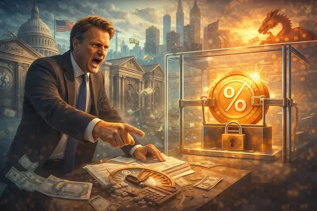 天橋資本開噴「穩定幣利息禁令」：銀行求生存寧願削弱美元、中國坐收漁利