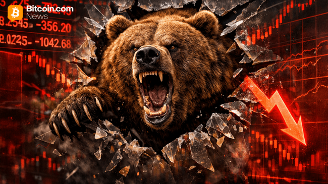 Красный повсюду: акции падают, Биткойн опускается ниже $88К на фоне опасений по поводу тарифов