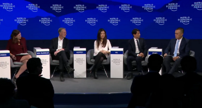 Fondatorul Binance, CZ, susține Bitcoin și crypto la WEF 2026