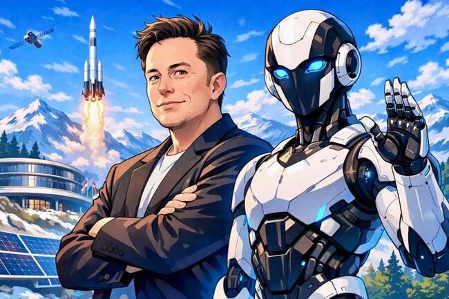 馬斯克達沃斯預言：2030年AI將全面超越人類集體智慧，人形機器人將開啟「全民豐裕」時代