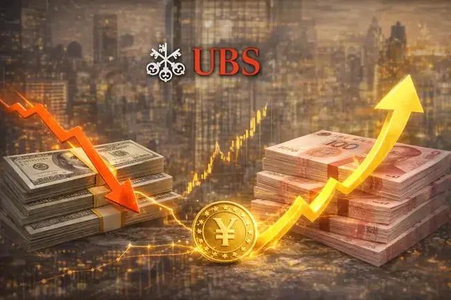 瑞銀警告：美元憂慮升溫，全球人民幣儲備佔比可望升至10%