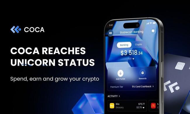 Bank Stablecoin COCA Tembus Valuasi US$1 Miliar