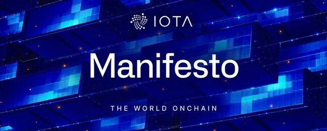 IOTA 宣言：將世界資產上鏈
