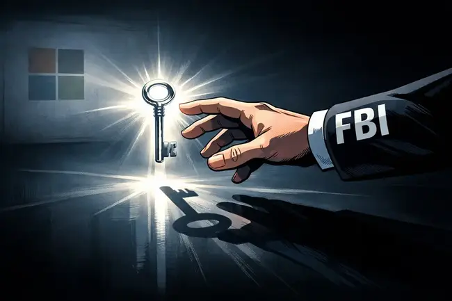 微軟證實：會配合 FBI 提供 BitLocker 金鑰，你以為的加密真的安全嗎？