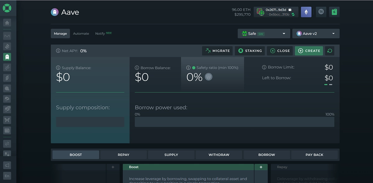 DeFi Saver: 分散型金融のワンストップセンター