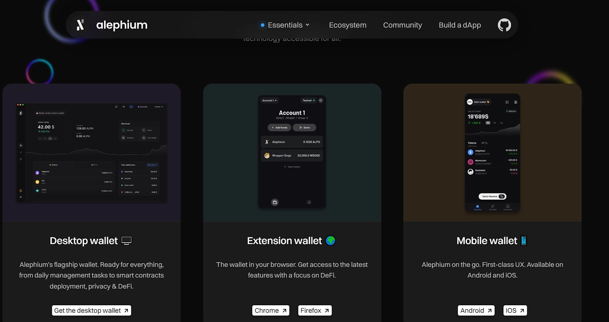 Alephium Wallet