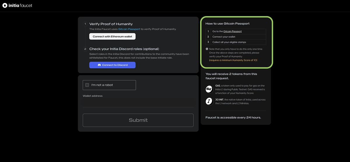 Verify proof of humanity Gitcoin Passport